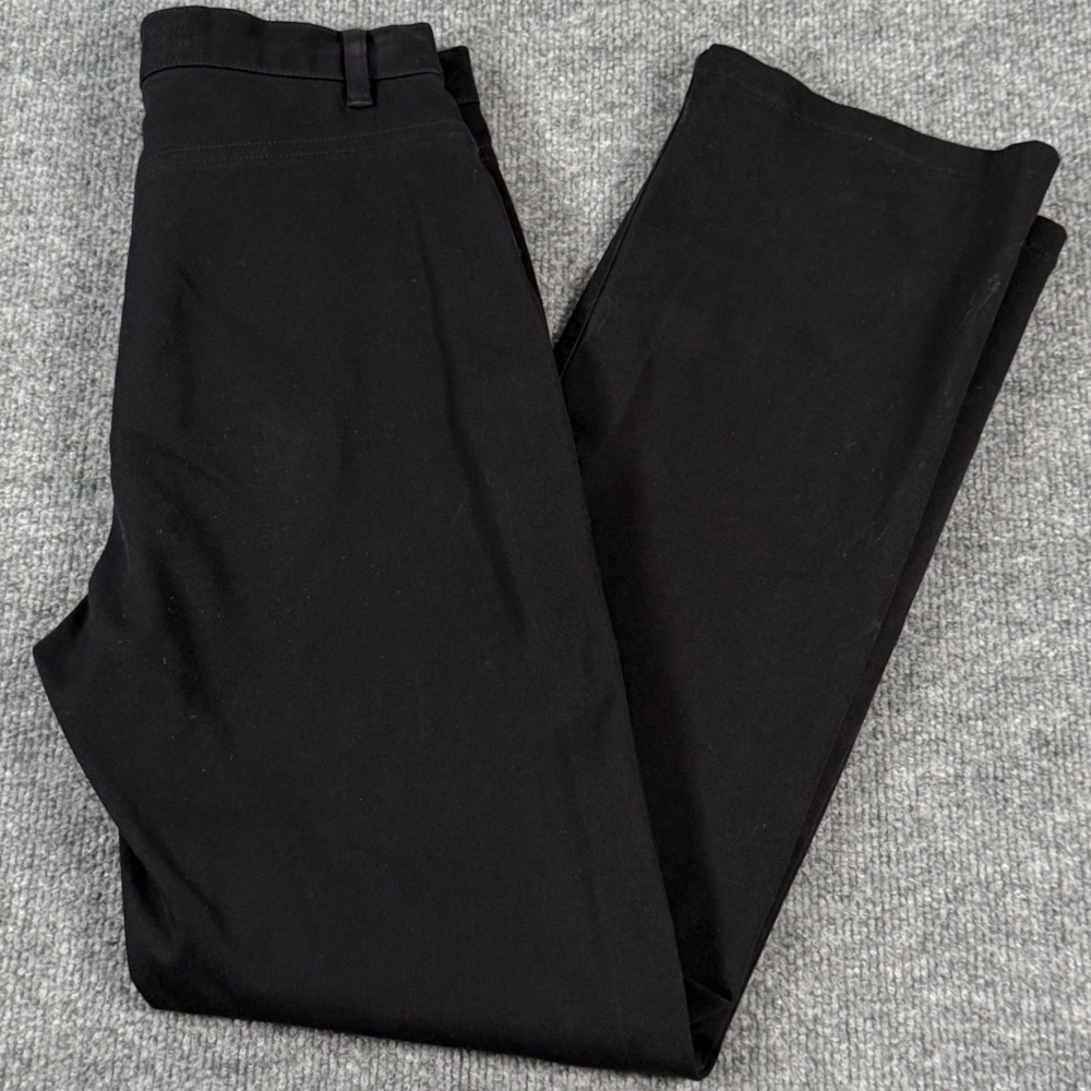 Escada Sport‎ Black Linda Wide Leg Trousers Pants Made in Italy 26X29 Minimalist